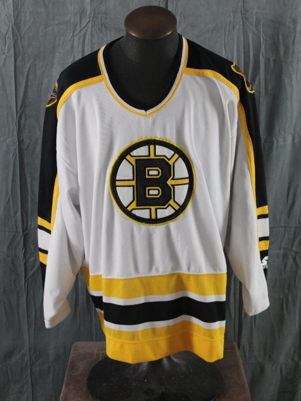 Boston Bruins Jersey (VTG) - 1990s Home Jersey by Starter - Men's 2XL